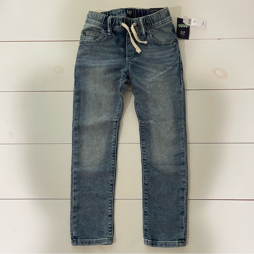 NWT Gap Factory Boys High Stretch Slim Pull On Jeans